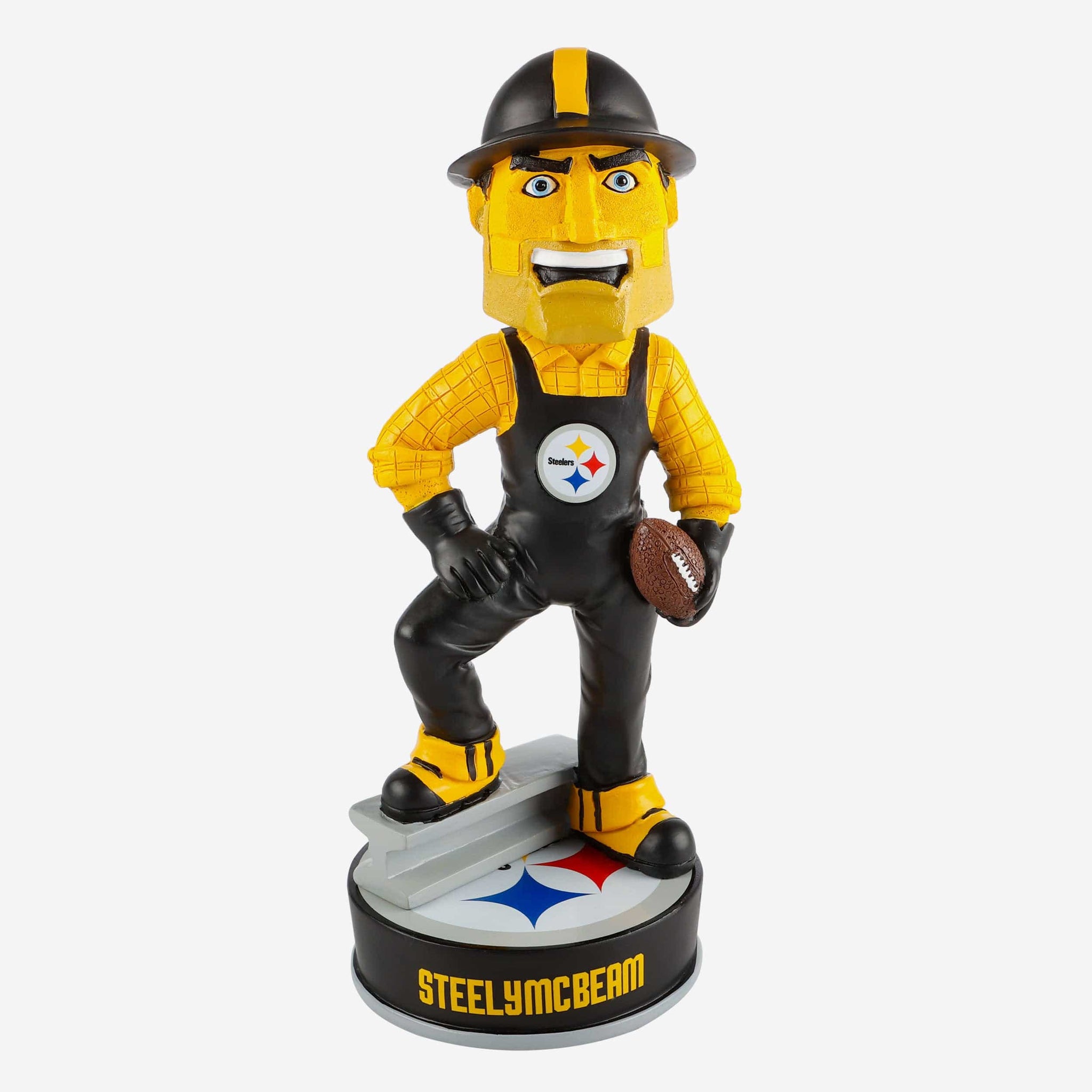 Steely McBeam Pittsburgh Steelers Mascot Figurine