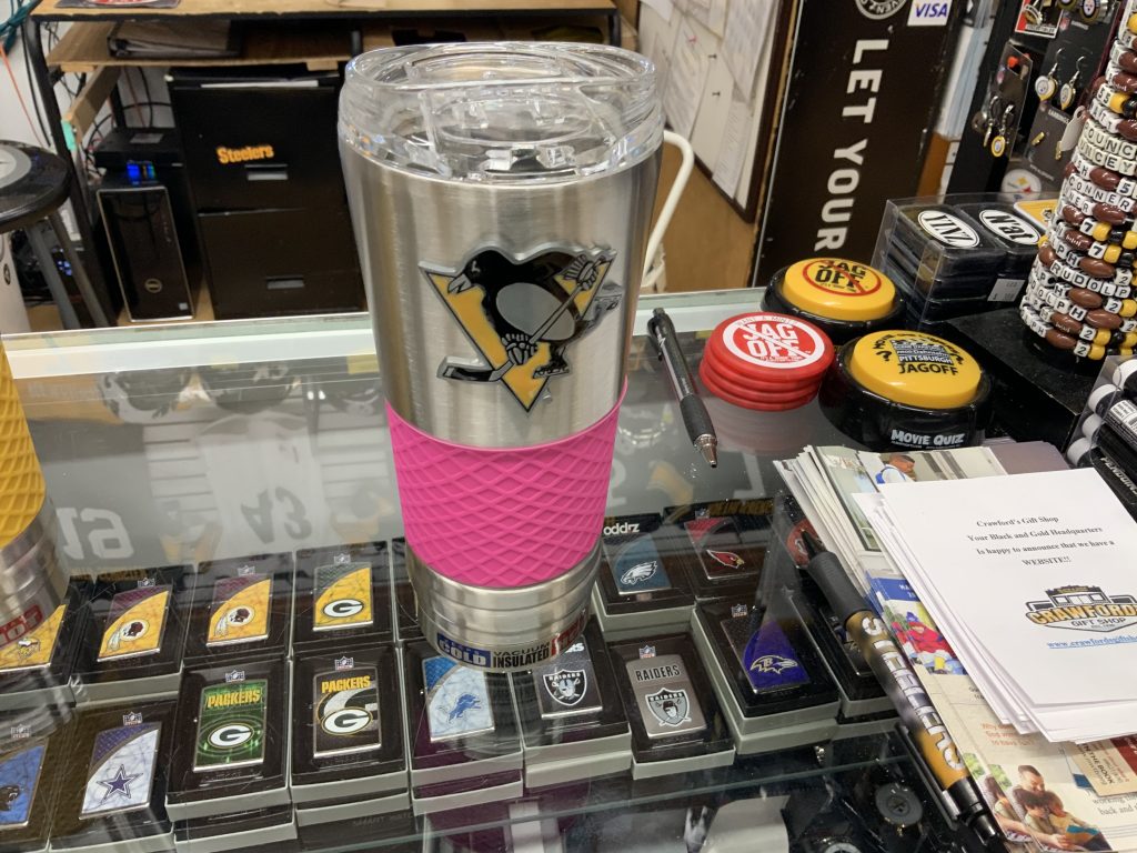 Pittsburgh Penguins travel cup 5 24oz stainless steel ...