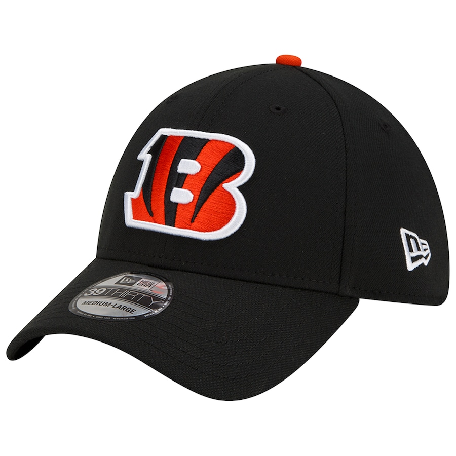 New Era NFL Cincinnati Bengals 39THIRTY Medium/Large Cap Hat NFL EQUIPMENT