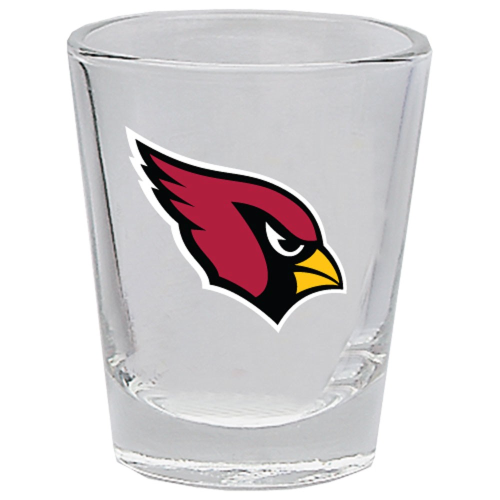 Arizona Cardinals Clear Shot Glass | Crawford's Gift Shop