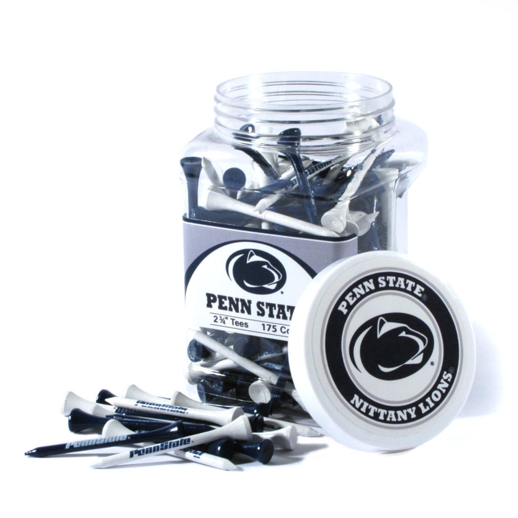 Penn State 175 Golf Tee Jar Crawford's Gift Shop