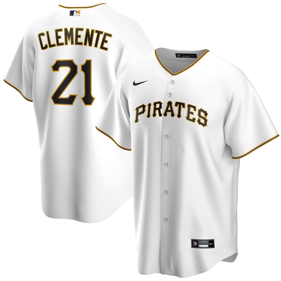 Official Roberto Clemente Jersey, Roberto Clemente Shirts, Baseball  Apparel, Roberto Clemente Gear