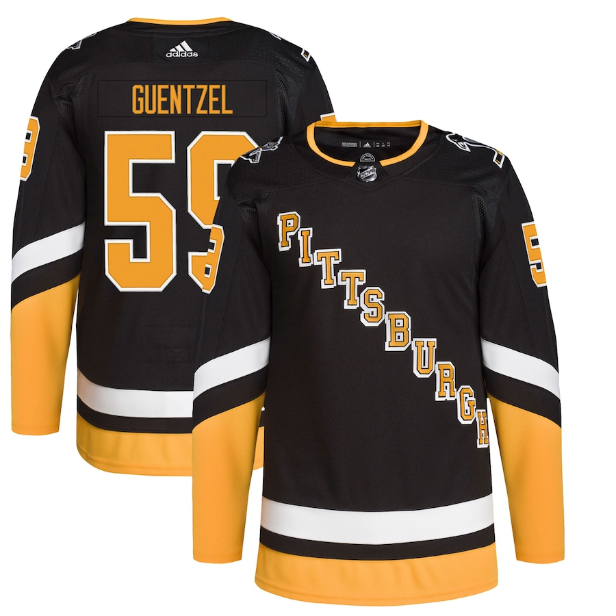 adidas Pittsburgh Penguins Jake Guentzel Authentic Alternate Pro Jersey at   Men’s Clothing store