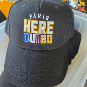 Pittsburgh Steelers PARIS HERE OUI GO BLACK HAT Adjustable