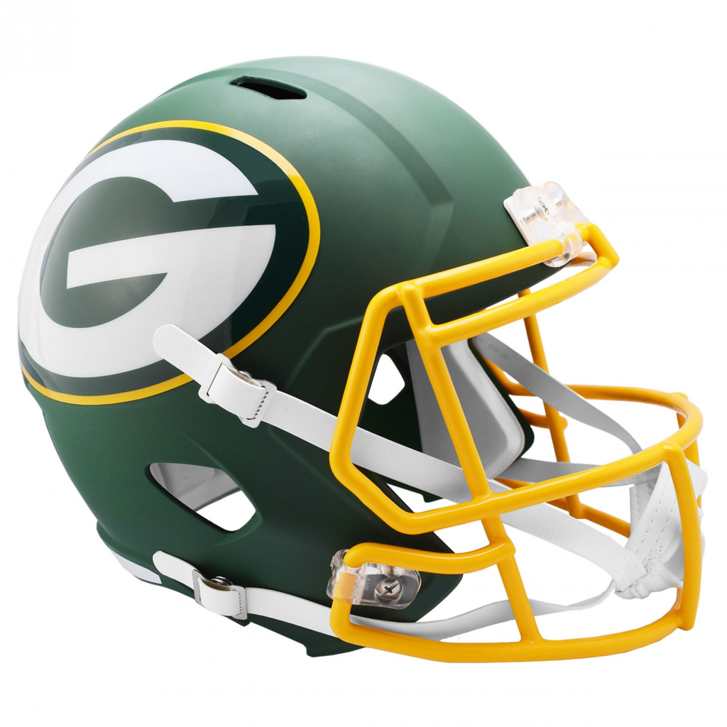 Packers AMP Alternate Speed Replica Helmet Crawford's Gift Shop