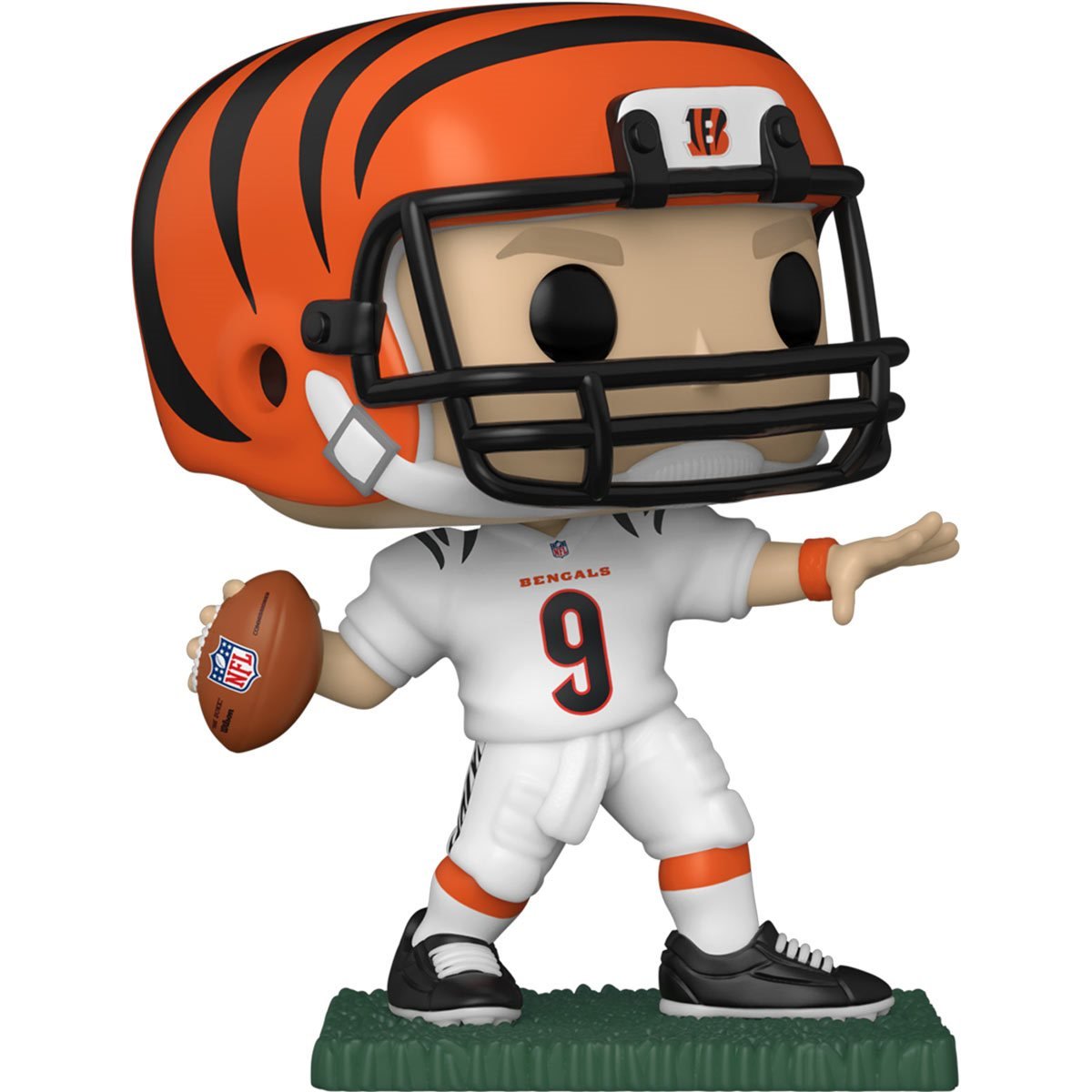 McFarlane Toys NFL Cincinatti Bengals SportsPicks Football Joe Burrow 7  Action Figure Black Uniform, Regular Version - ToyWiz