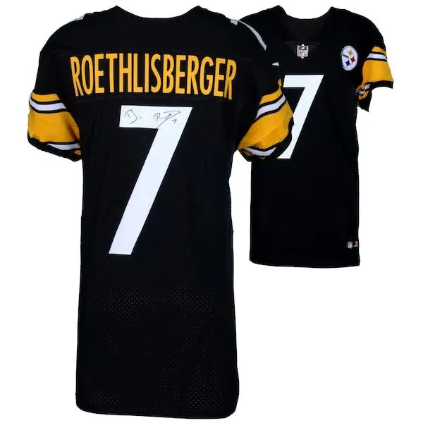 Autographed Pittsburgh Steelers T.J. Watt Fanatics Authentic Black Nike  Limited Jersey