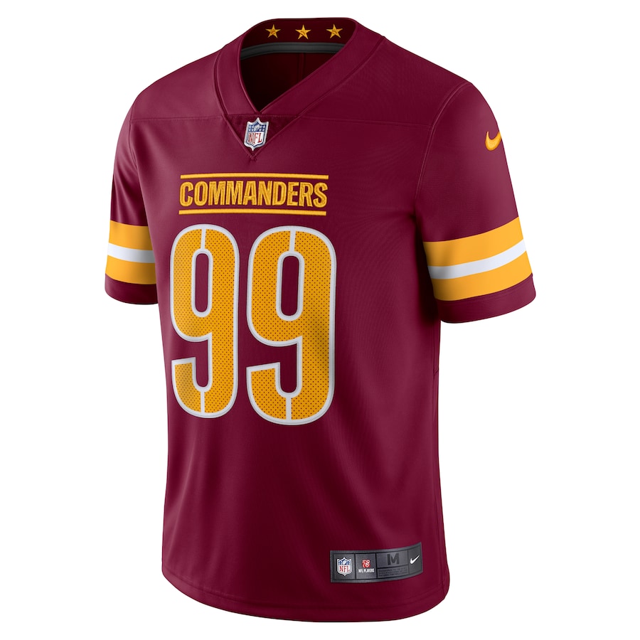 Nike Men's Chase Young Burgundy Washington Commanders Vapor Limited Jersey