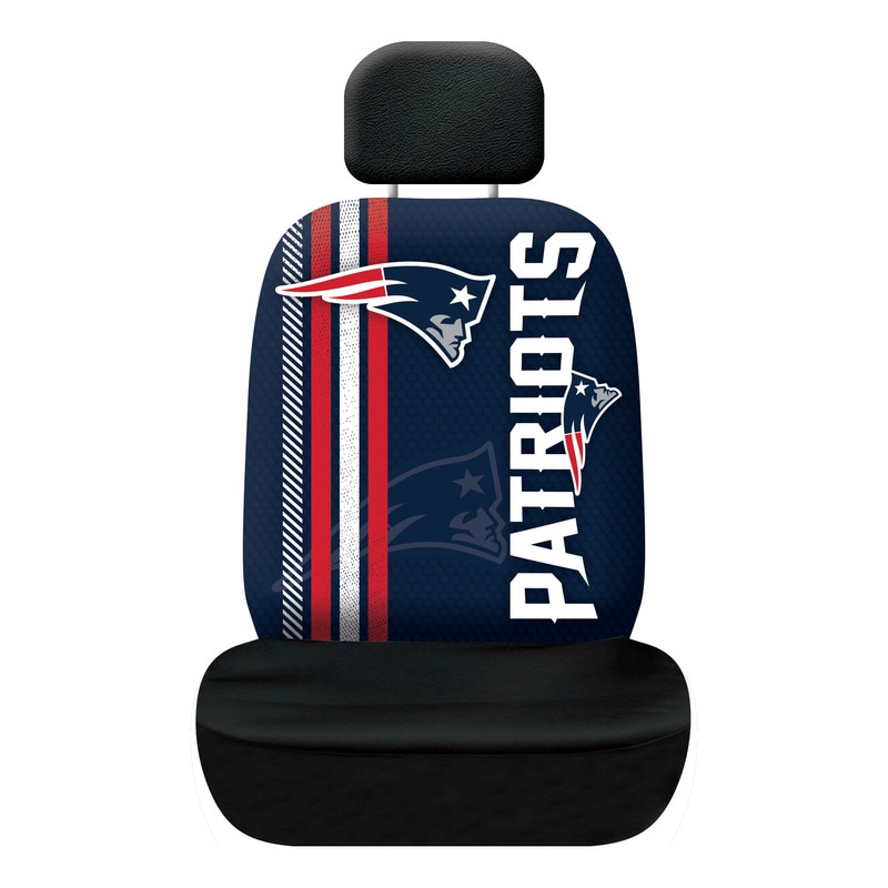 New England Patriots Rally Car Seat Cover Crawford's Gift Shop