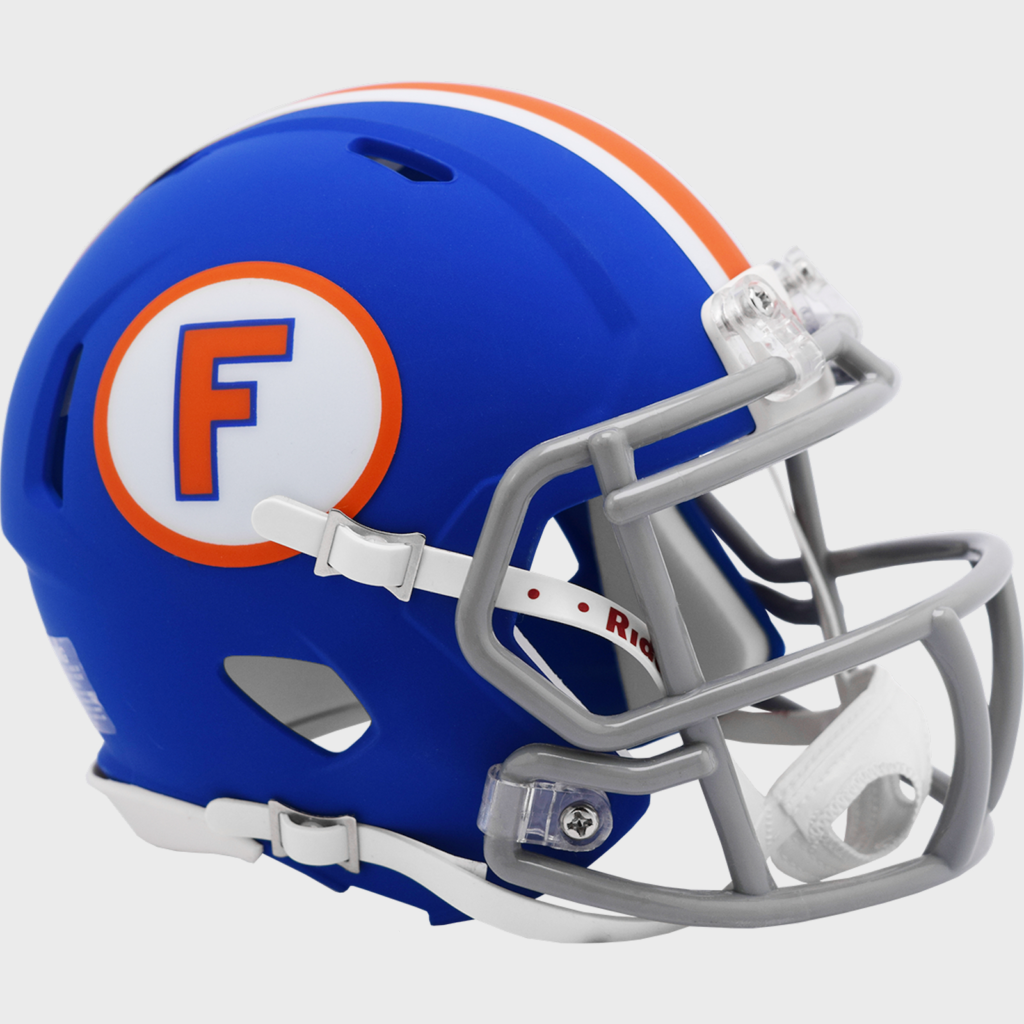 Florida Gators NCAA Mini Speed Football Helmet Blue  Crawford's Gift Shop