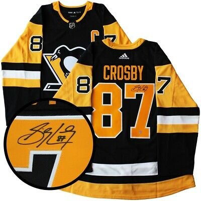 Sidney Crosby Signed Jersey Pro Penguins Adidas White 2017-2018