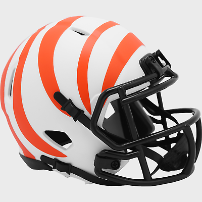 Cincinnati Bengals NFL Mini Speed Football Helmet LUNAR ECLIPSE