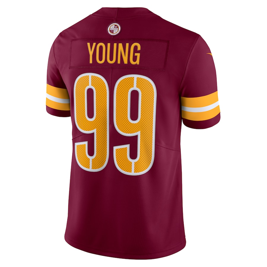 Men's Nike Chase Young Burgundy Washington Commanders Game Jersey