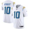 Men's Nike Justin Herbert Navy Los Angeles Chargers Vapor Limited Jersey, 3XL