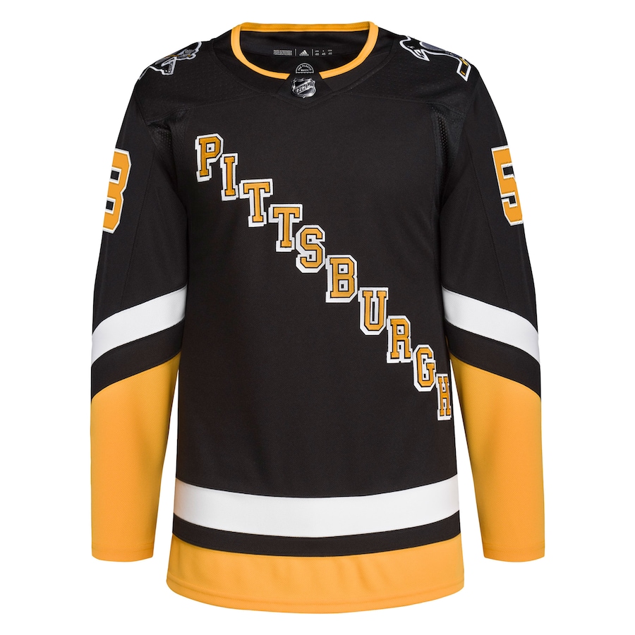 Pittsburgh Penguins Kris Letang Black Alternate Adiddas NHL Authentic Jersey