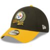 Pittsburgh Steelers New Era 2022 Salute To Service 39THIRTY Flex Hat -  Black/Yellow