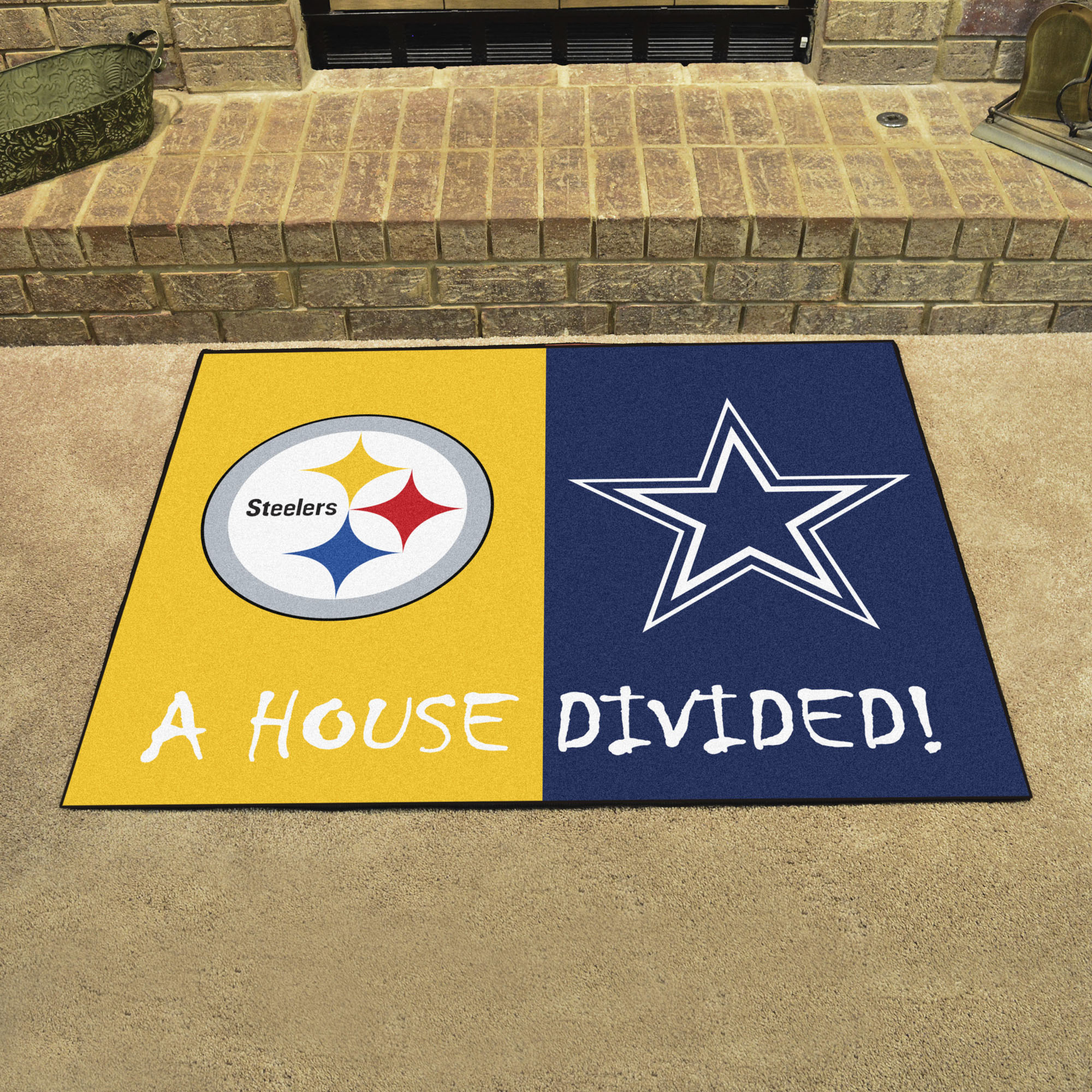 NFL House Divided - Pittsburgh Steelers / Dallas Cowboys - 33.75