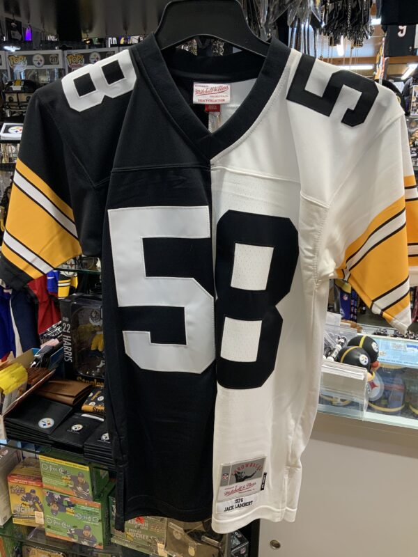 Jack Lambert #58 Mitchell & Ness Men’s Replica/Limited Split Jersey