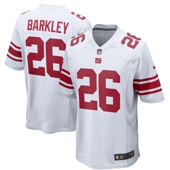 Saquon Barkley New York Giants Nike Game Jersey - White