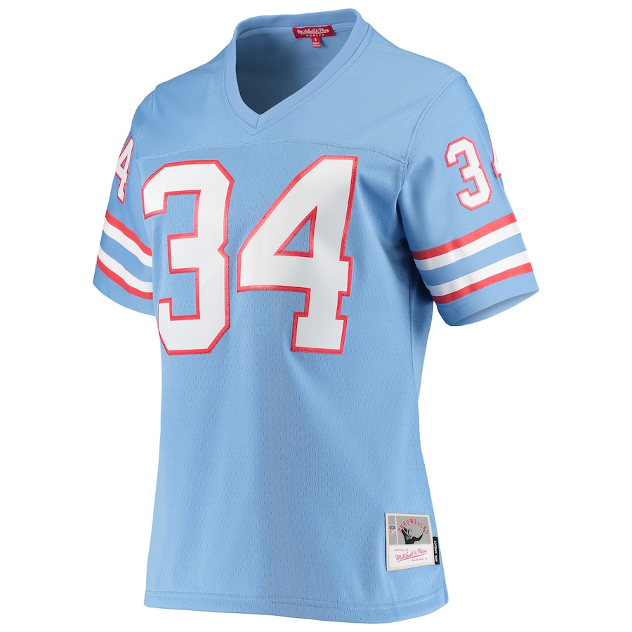 Tennessee Titans Earl Campbell Blue Oilers Throwback Limited Jersey