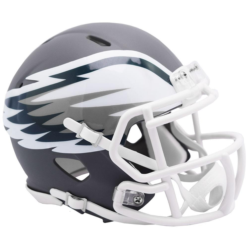 Philadelphia Eagles 2019 AMP Riddell Mini Speed Helmet