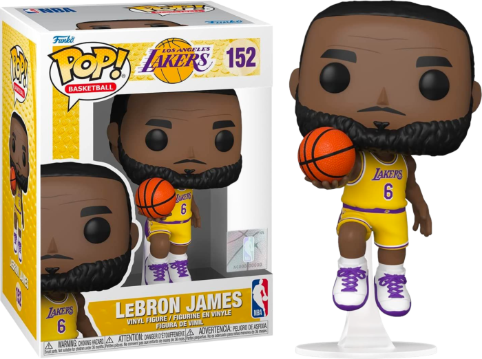 Funko Pop! NBA Basketball - LeBron James L.A. Lakers #152