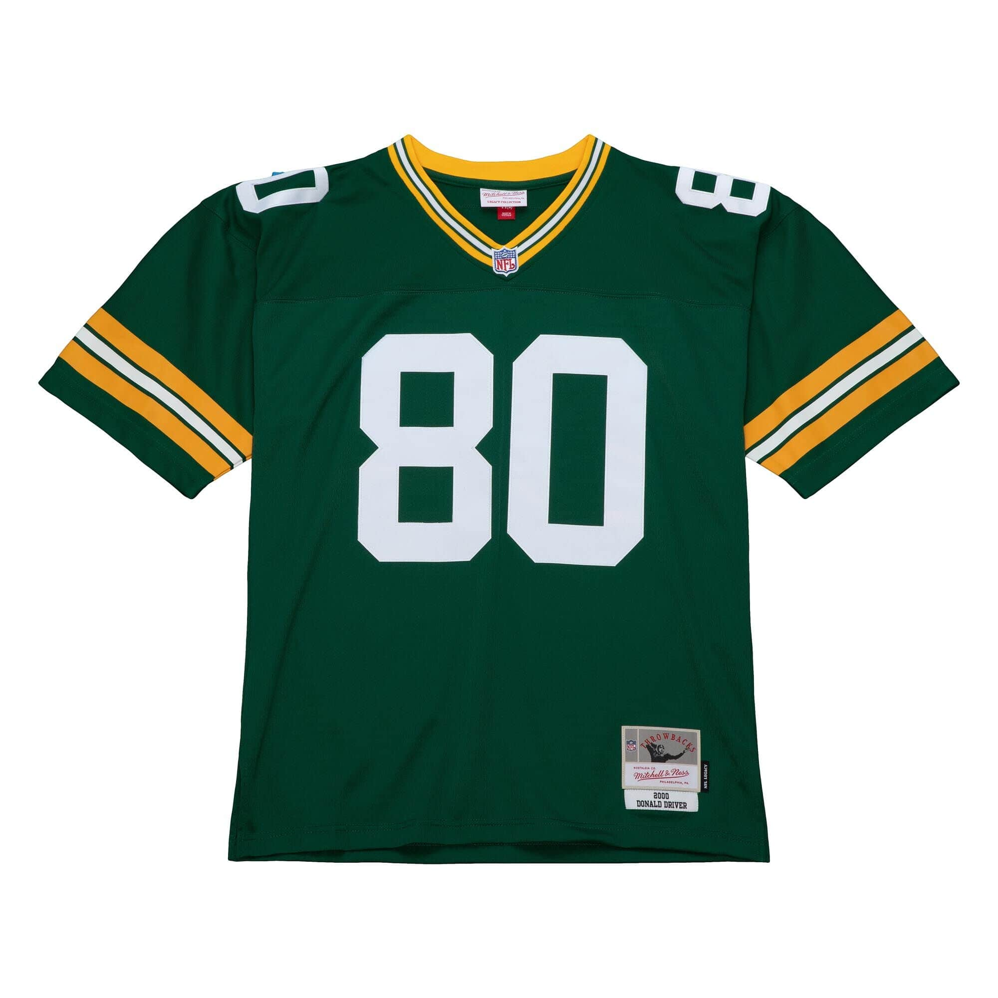 Mitchell & Ness Legacy Donald Driver Green Bay Packers 2000 Jersey