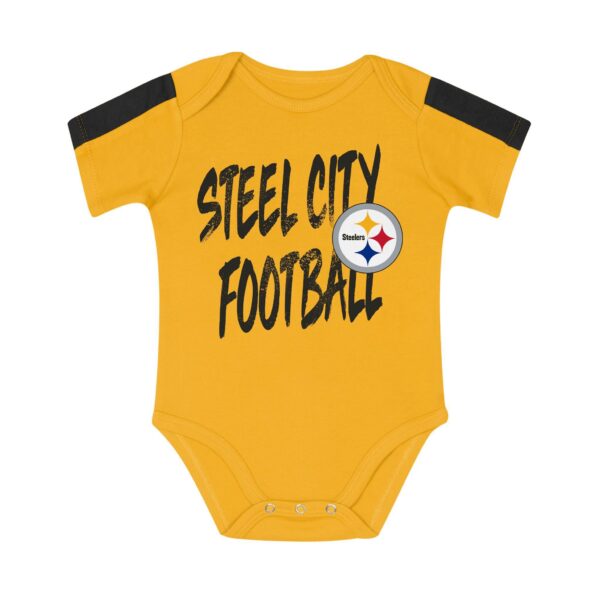 Pittsburgh Steelers 3-Piece Creeper & Pants Set - Image 4