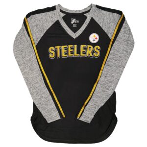 Pittsburgh Steelers G-III 4 HER Women's Glitter Long Sleeve