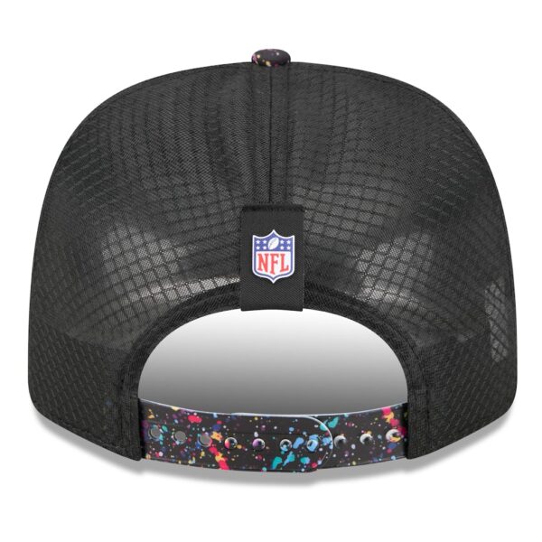 Pittsburgh Steelers New Era 2025 NFL Crucial Catch 9SEVENTY Adjustable Hat - Black - Image 5