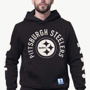 MENS PITTSBURGH STEELERS STARTER HANDOFF FLEECE HOODIE