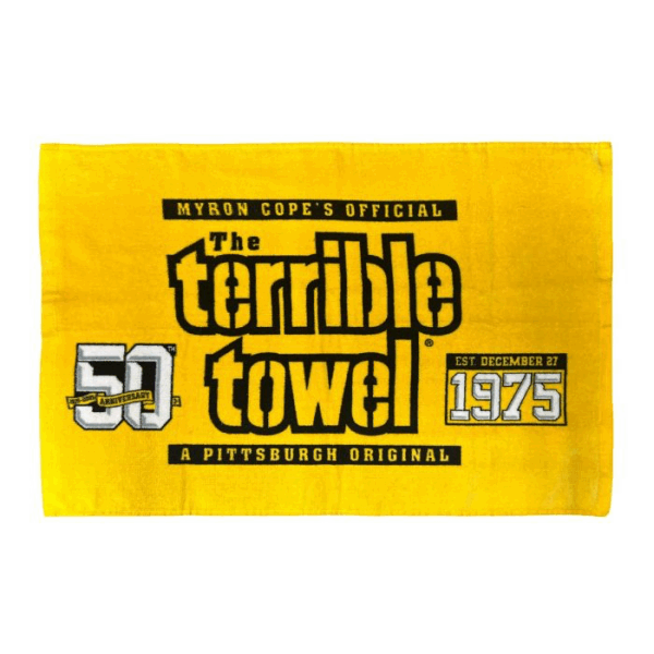 Pittsburgh Steelers 50th Anniversary Printed Terrible Towel®