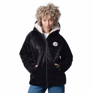 Pittsburgh Steelers Women's GIII Oddsmaker Puffer Parka Coat