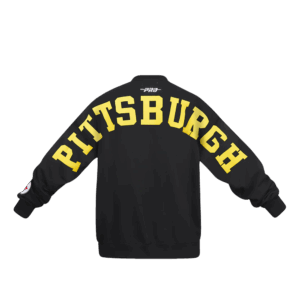 PITTSBURGH STEELERS PRO STANDARD WINGSPAN MEN'S DROP SHOULDER FLEECE CREWNECK