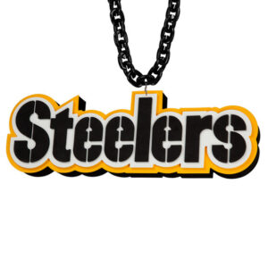 PITTSBURGH STEELERS (BLACK) WORDMARK SUPER FAN CHAIN