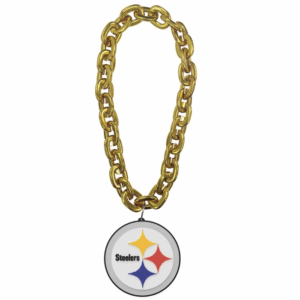 Pittsburgh Steelers 8" Logo Gold Fan Chain