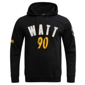 Pittsburgh Steelers Pro Standard T.J. Watt Pullover Black Hoodie