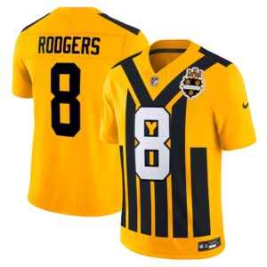 Aaron Rodgers Pittsburgh Steelers Nike Alternate Vapor F.U.S.E. Limited Jersey - Gold