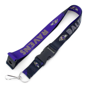 BALTIMORE RAVENS LANYARD CROSSFADE DESIGN