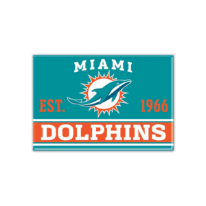 Miami Dolphins 2.5" X 3.5" Fridge Magnet