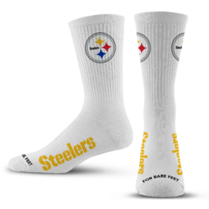 Pittsburgh Steelers Refresh Premium Crew Socks L/XL Clothing