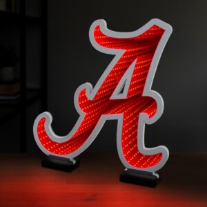 Alabama Crimson Tide LED Infinity Logo Light