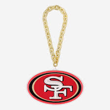 San Francisco 49ers Neon Light Up Big Logo Chain