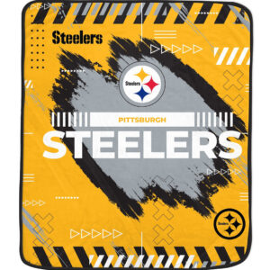 Pittsburgh Steelers Game Tech Ultra Cozy Oversized 60x72 Blanket