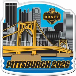 PITTSBURGH STEELERS 2026 NFL DRAFT BRIDGE MAGNET