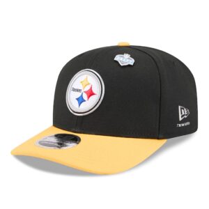 Pittsburgh Steelers New Era 2026 NFL Draft 9SEVENTY Adjustable Hat - Black/Gold