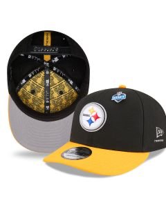 Pittsburgh Steelers New Era 2026 NFL Draft On Stage Pre-Curved 9FIFTY Snapback Hat - Black/Gold