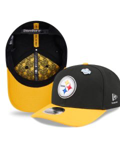 Pittsburgh Steelers New Era 2026 NFL Draft 9SEVENTY Adjustable Hat - Black/Gold