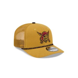 Pittsburgh Pirates City Connect Fan Pack Vintage Gold 9SEVENTY Snapback Trucker