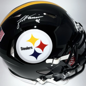 Pittsburgh Steelers James Harrison Signed Autographed Full Size Speed Authentic Helmet BAS